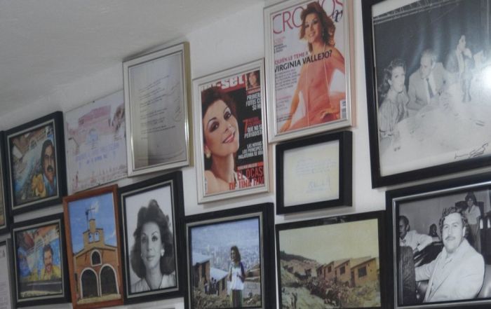 foto real museo pablo escobar interior coleccion